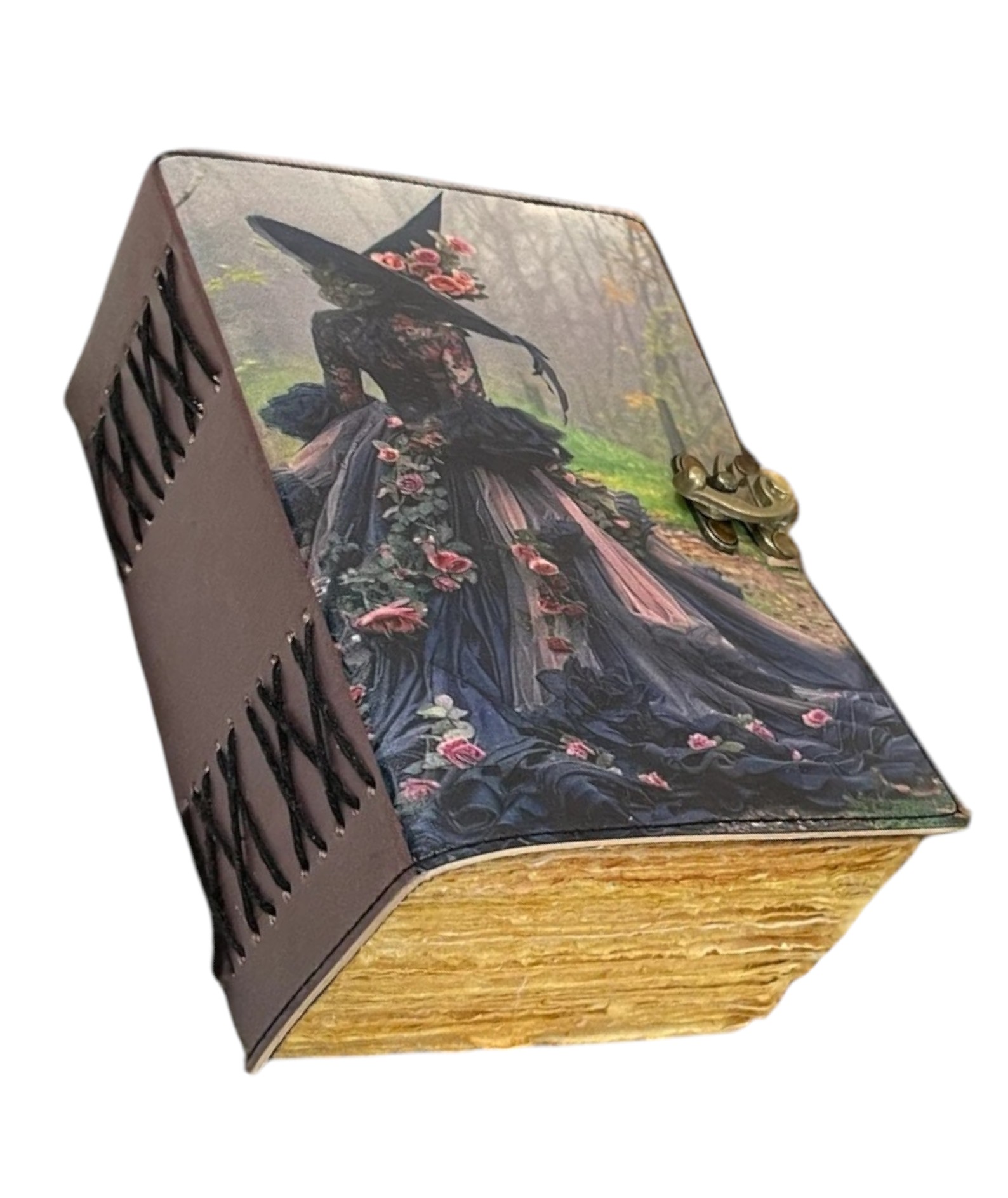 The Witchcraft Pagan Grimoire Leather Journal Book of Shadows Leather Journal Witchcraft Pagan Gift for Her or Him